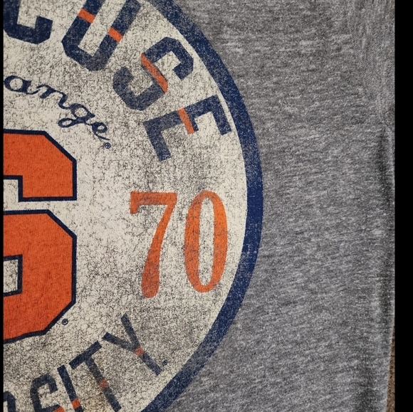 Vintage! Syracuse Orange Grey Tee, Men's -LARGE- - Picture 4 of 5
